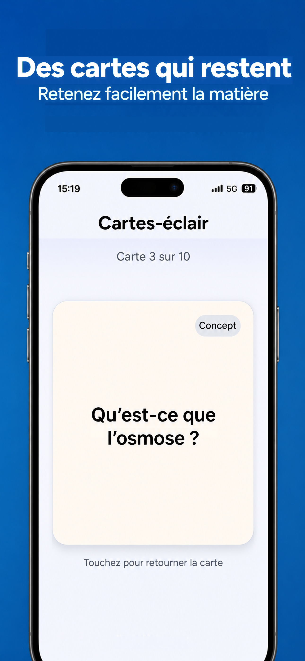 Fiches mémoire pour la mémorisation